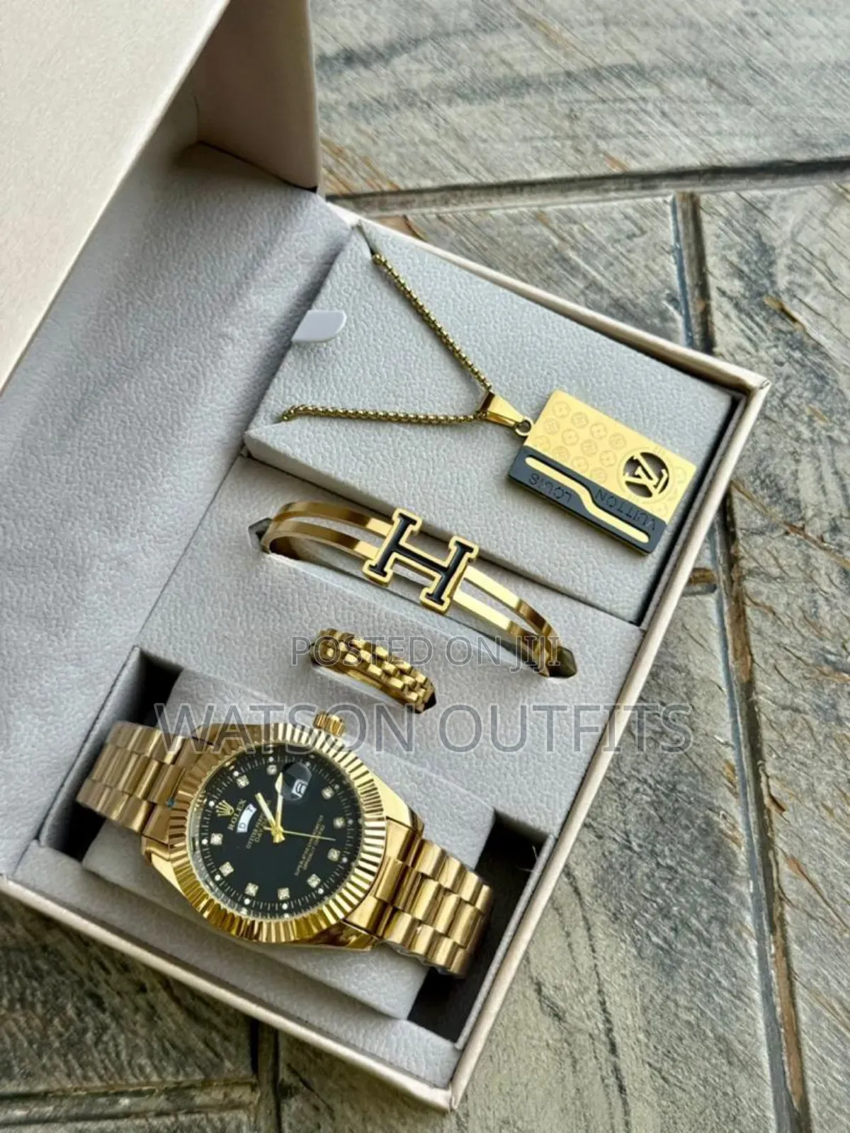 Watches and Its Contents as Shown