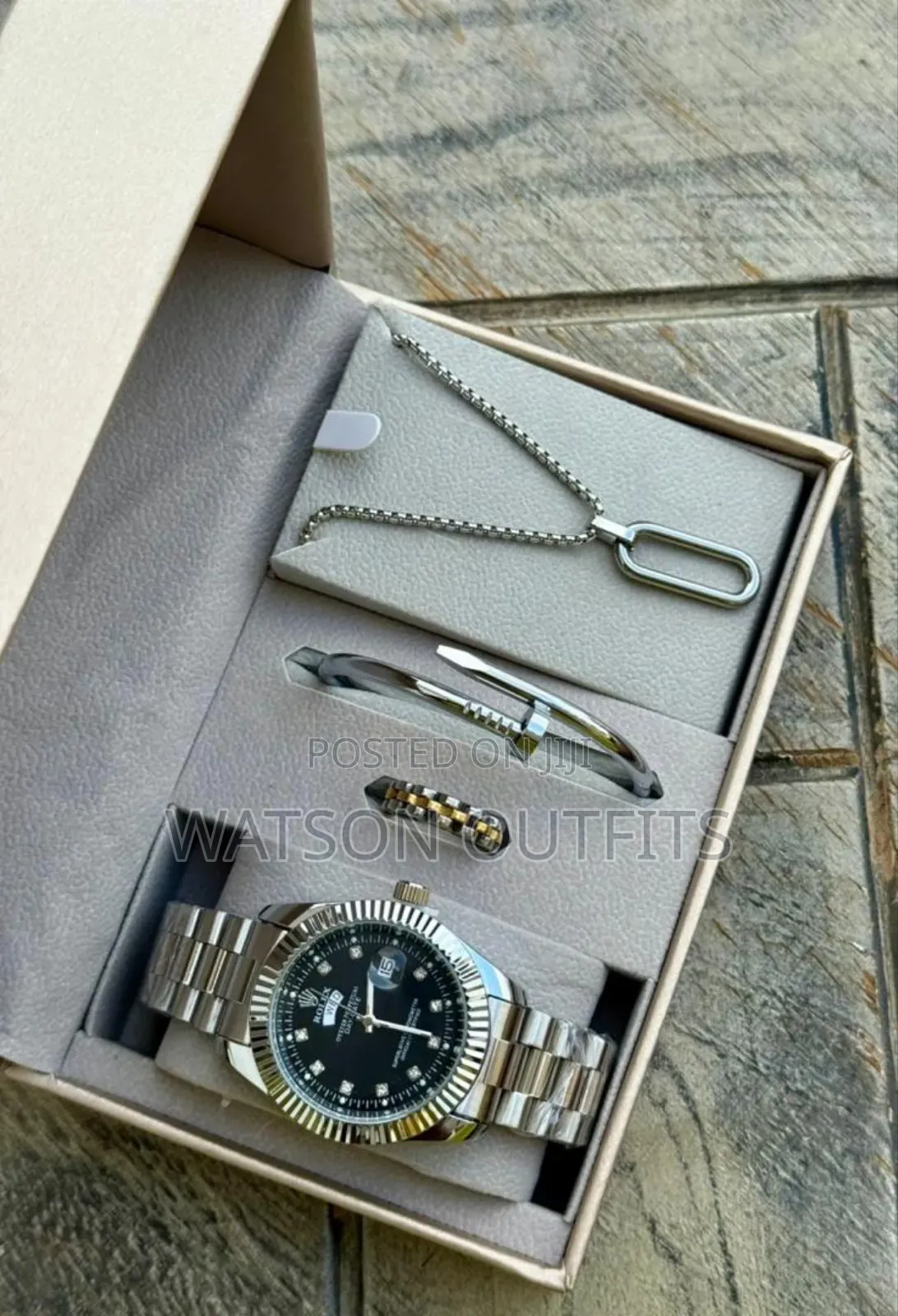 Watches and Its Contents as Shown