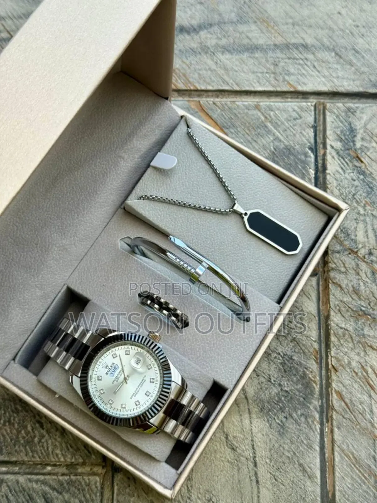 Watches and Its Contents as Shown