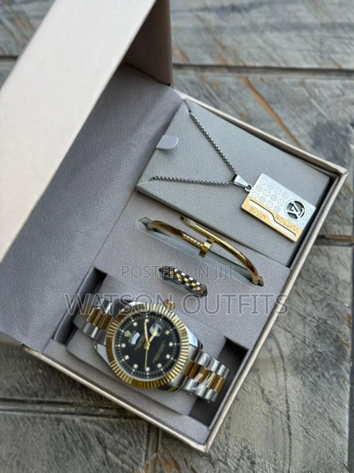 Watches and Its Contents as Shown