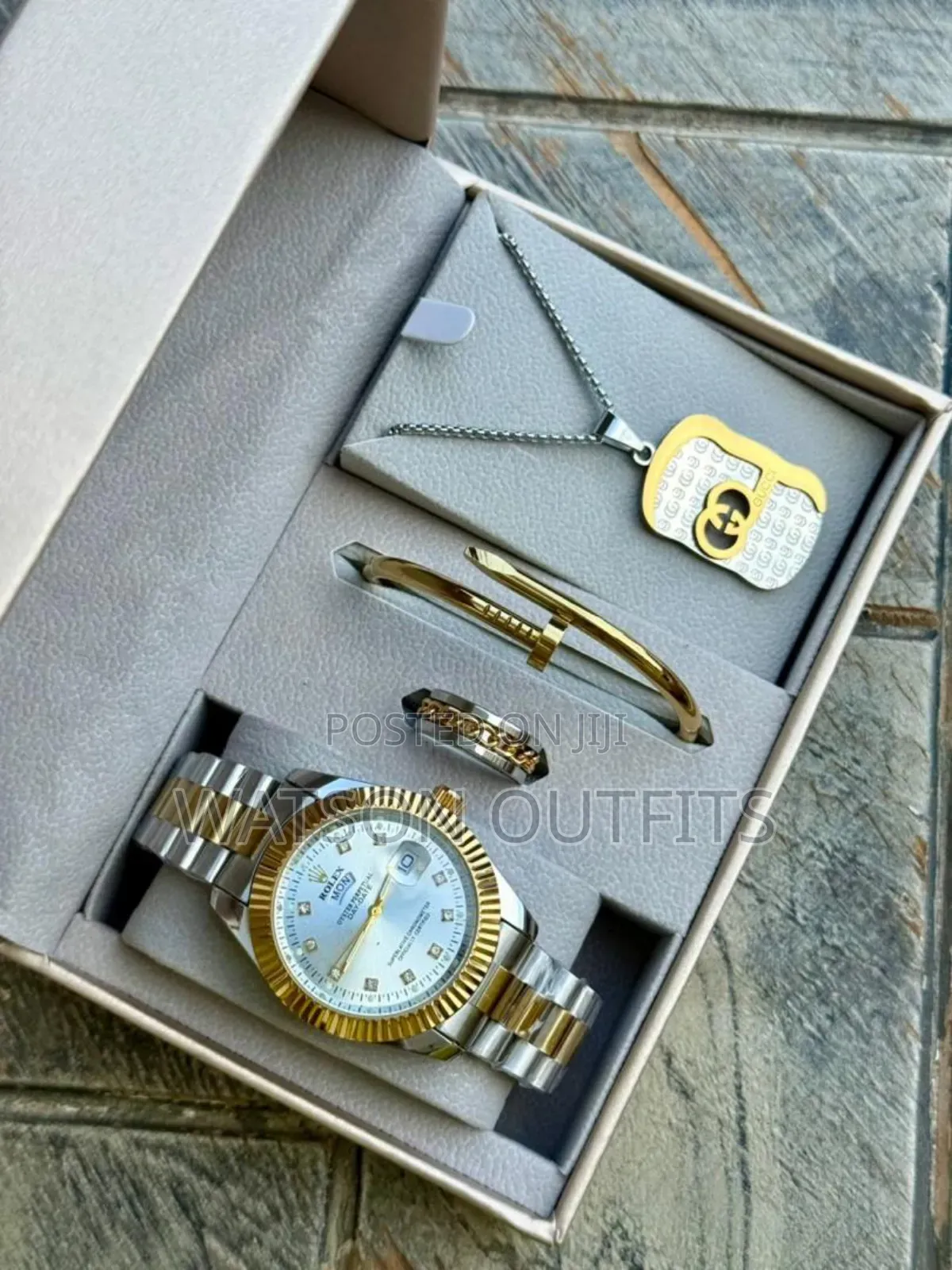 Watches and Its Contents as Shown