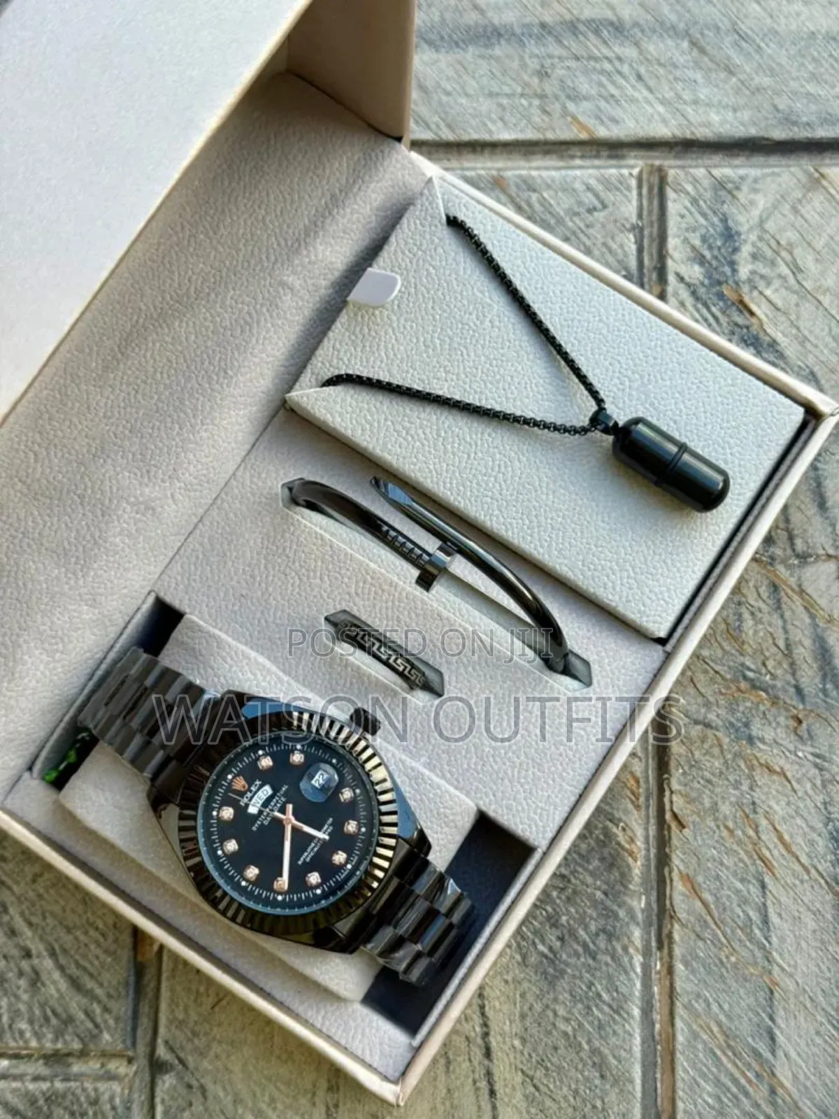 Watches and Its Contents as Shown