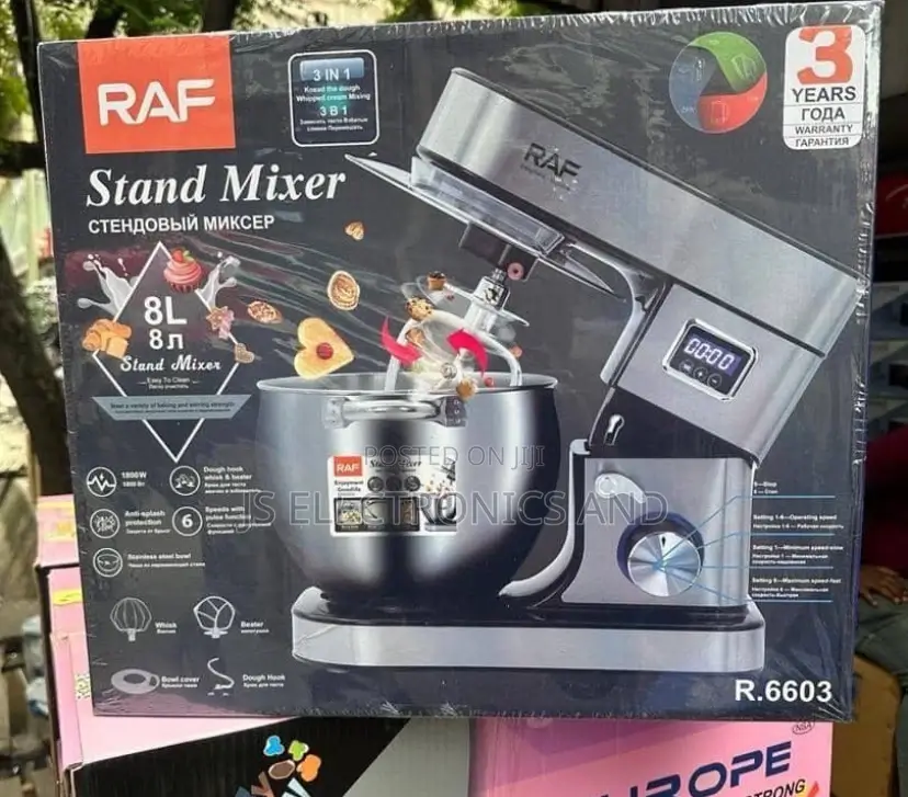 Punguzo La Bei Raf Stand Mixer 8l 3in1 Ni Imara Sana