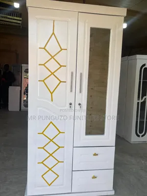 Kabati Milango Miwili Mbao Imara