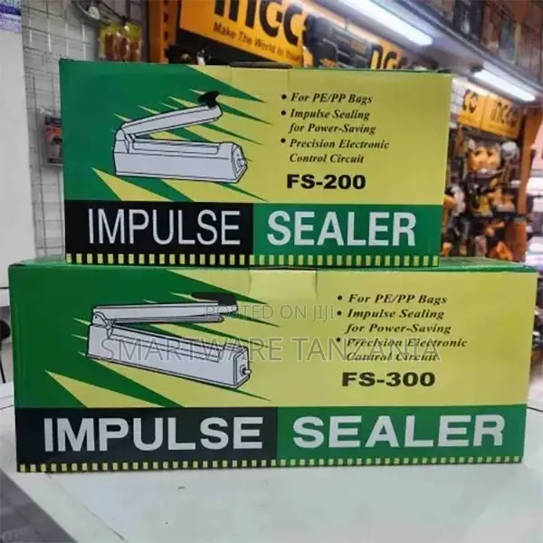 200mm Plastic Bag Sealer, Manual Seal Food Packing Machine