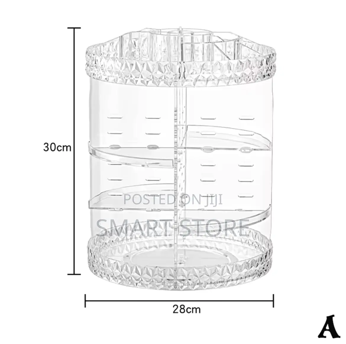 Rotating Makeup Organizer for Vanity – High Capacity 360°
