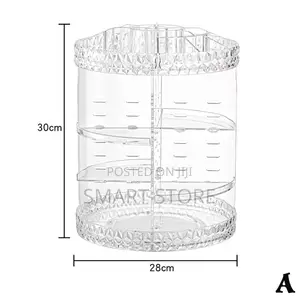 Rotating Makeup Organizer for Vanity – High Capacity 360°