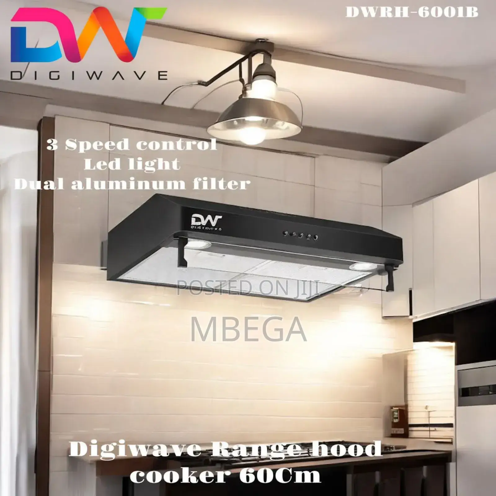 Digiwave Pyramid Type Double Motor , 60cm