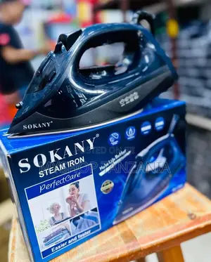 Sokany Steam Iron- Black