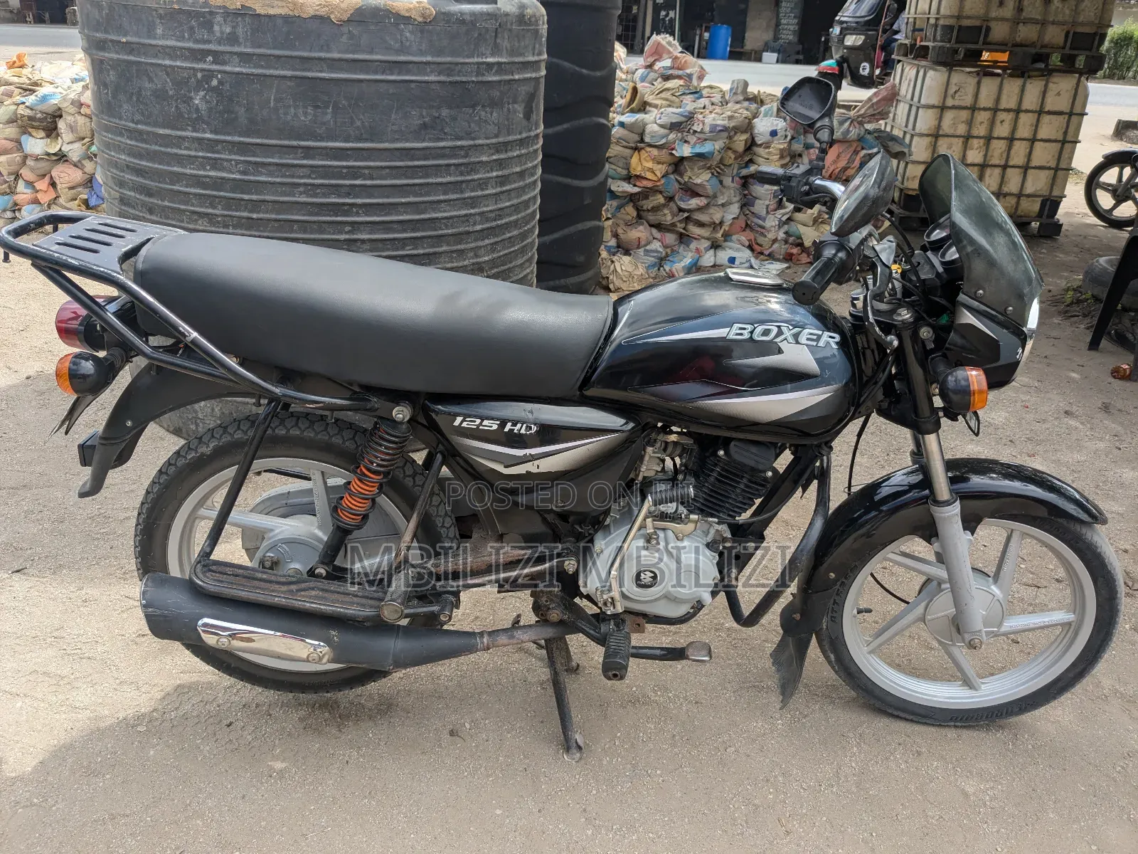 Bajaj Boxer 125 2024 Black