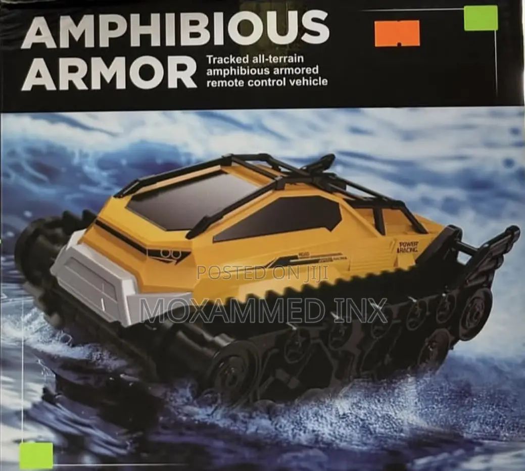 Amphibious Armored Remote Control Vehicle