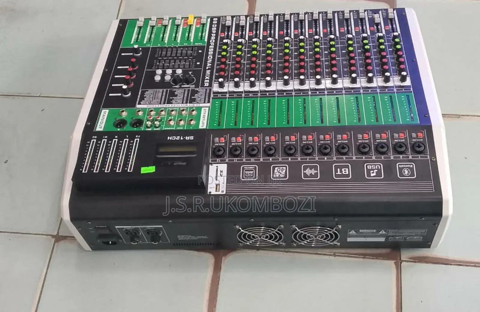 Power Mixer 12ch With Remote