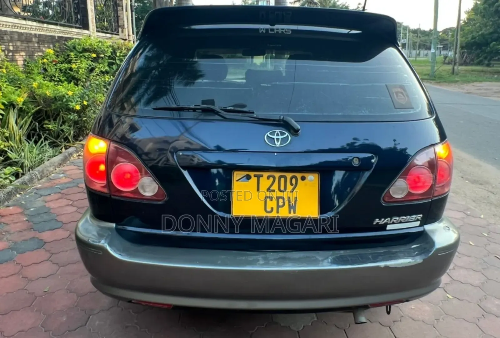 Toyota Harrier 2003 Blue