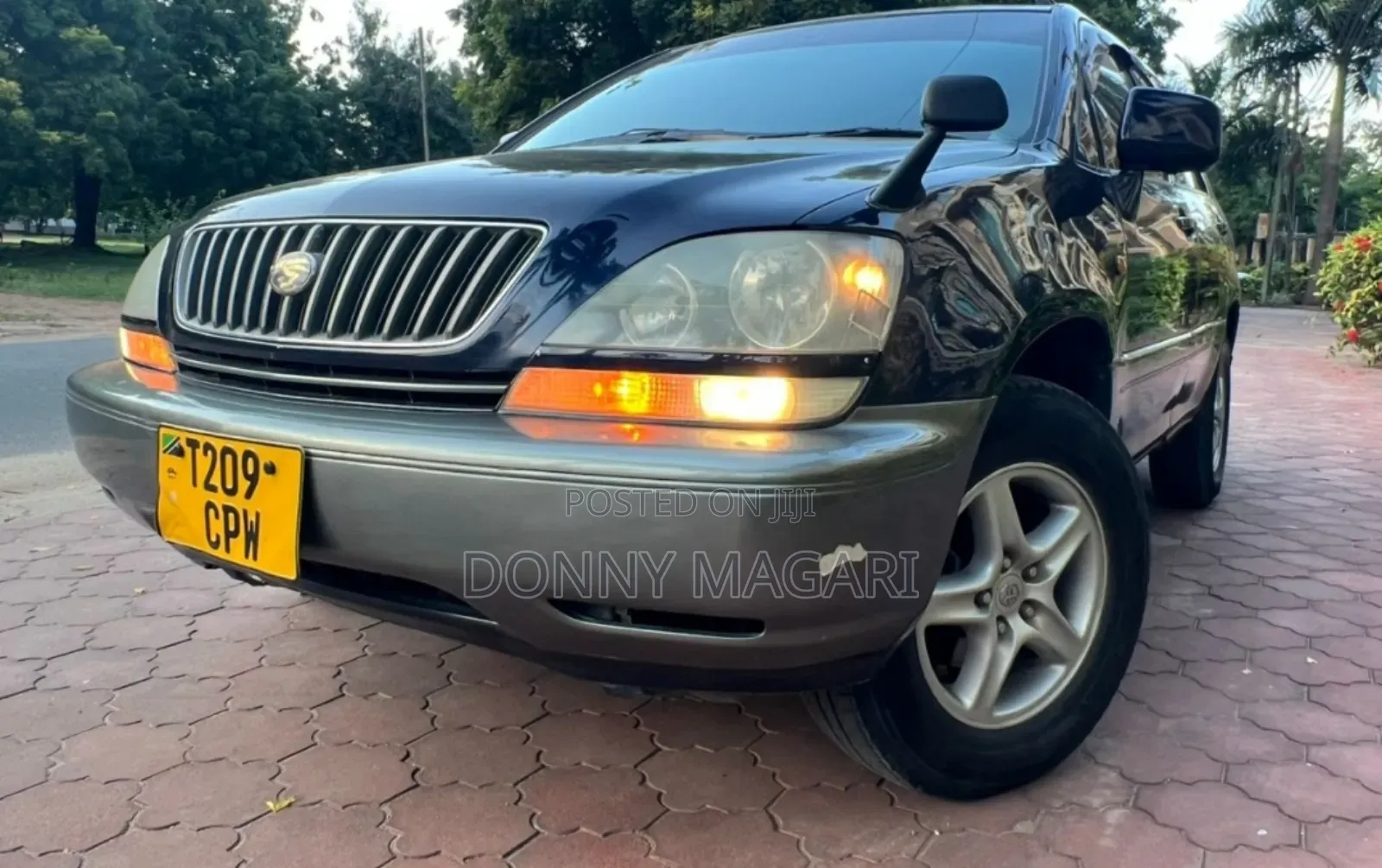 Toyota Harrier 2003 Blue