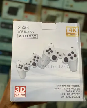 2 in 1 Portable Smart Projector and a Retro Game Console With 2 Pads