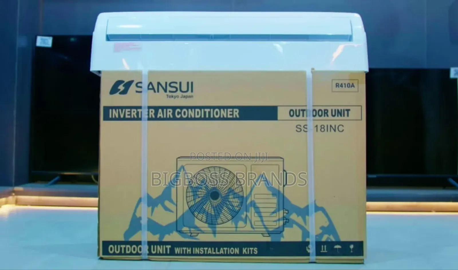 Sansui Inverter Ac Btu 12000 Powered by Hisense