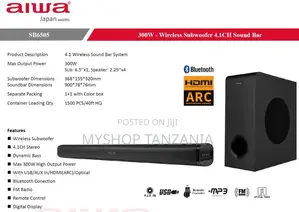 Aiwa Soundbar Wireless 300w-Original