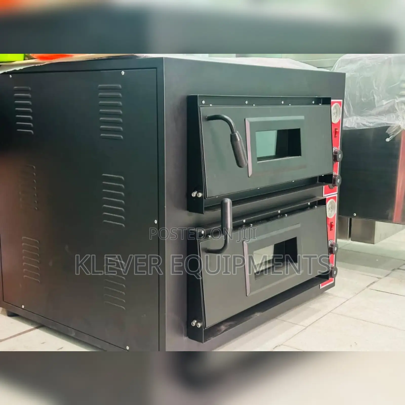 Electric 89cm Double Deck Pizza Oven
