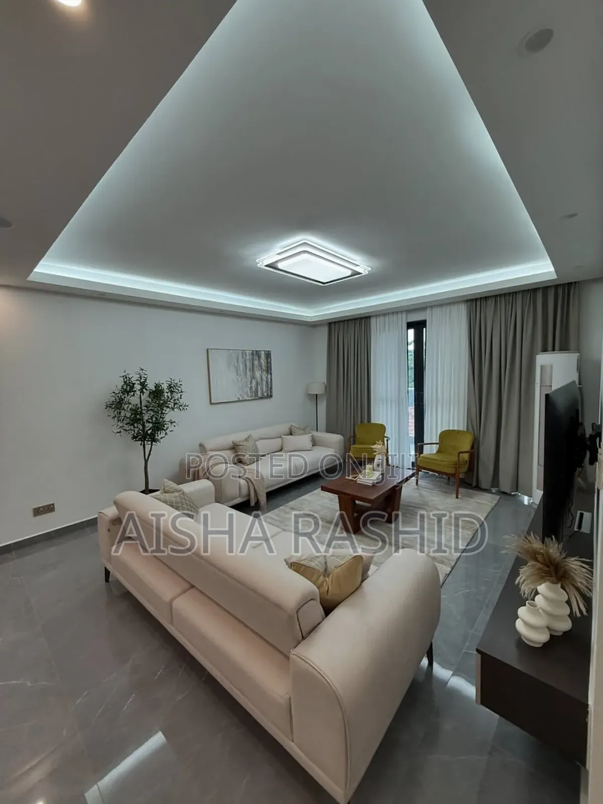 Furnished 3bdrm Apartment in Masaki for rent