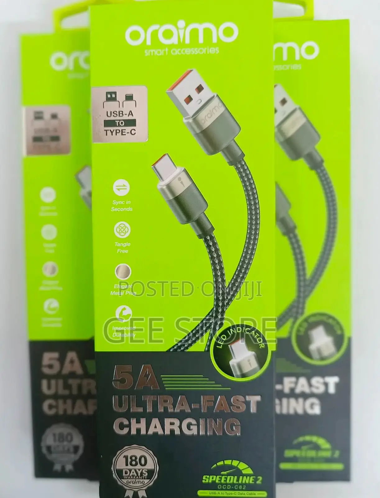 Oraimo Fast Charging Cable
