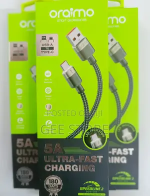 Oraimo Fast Charging Cable