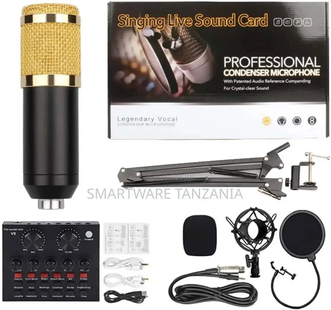 Legendary Vocal Professional Condenser Microphone Kit
