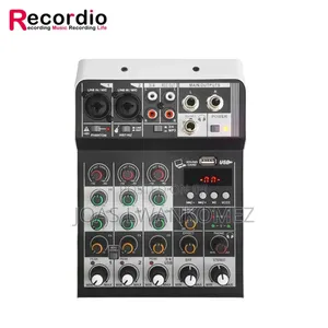 Photo - Audio Mixer With Sound Card(4 Channel)