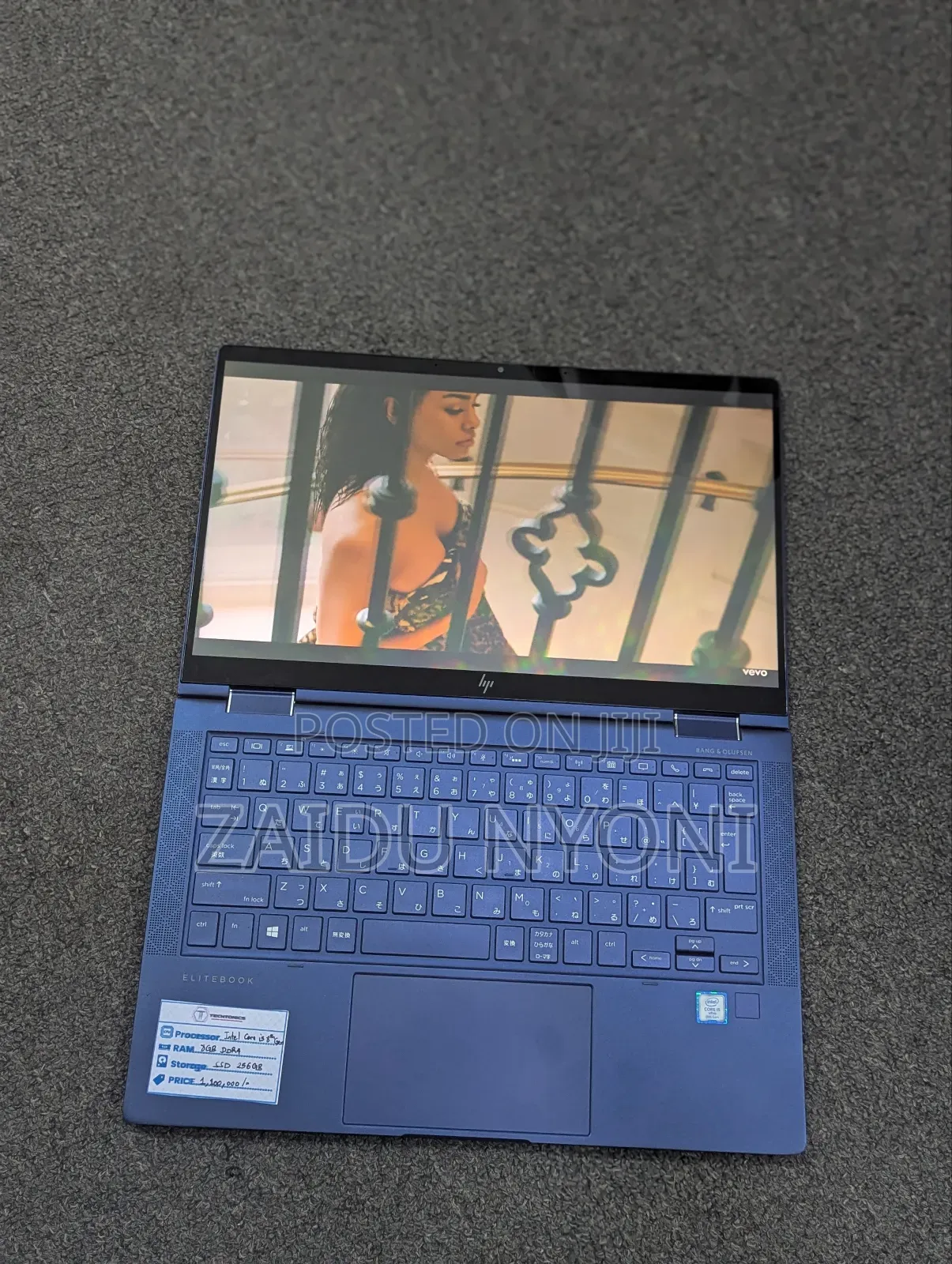New Laptop HP Elite Dragonfly X360 8th Gen 8GB Intel Core I5 SSD 256GB