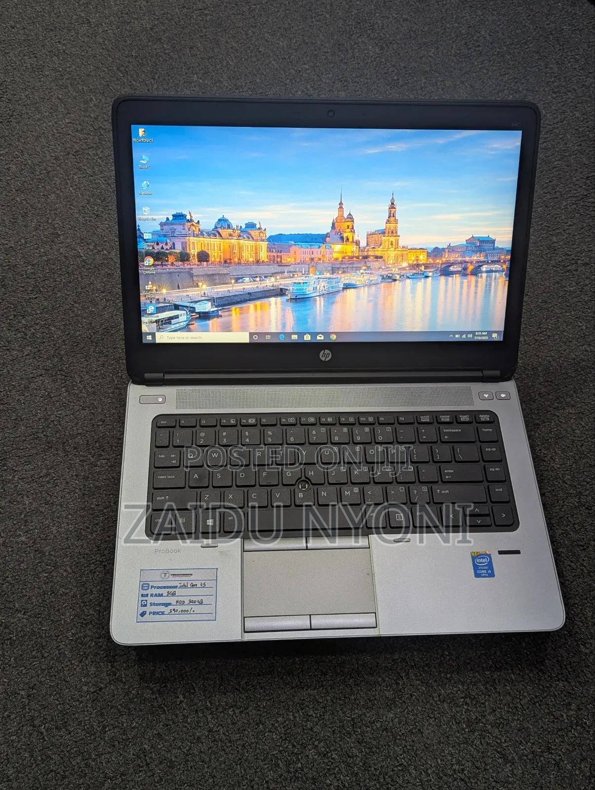 New Laptop HP ProBook 640 8GB Intel Core I5 HDD 320GB