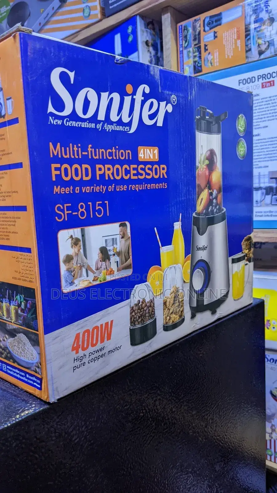 Food Processor 4 in 1 Blender