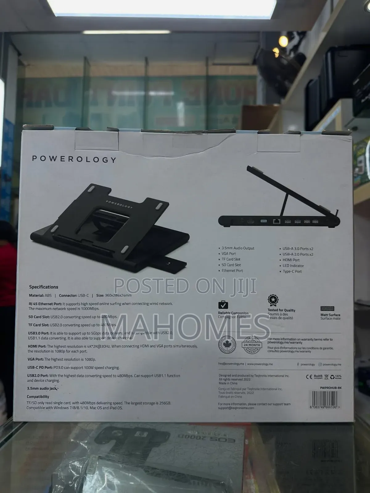 Powerology Multifunction Pro Hub - Hdmi