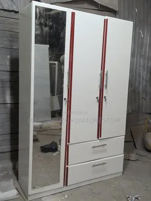 Kabati Milango Mitatu Classic Sana Kioo Full 