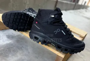Men's Leather Sneakers Official in Boots Form