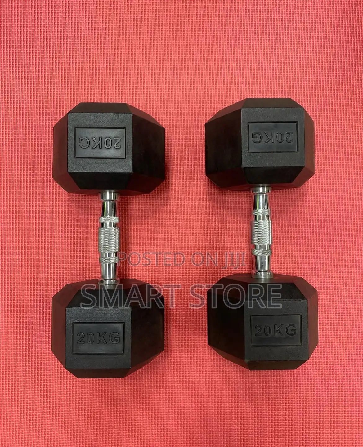 20kg Hex Dumbbells