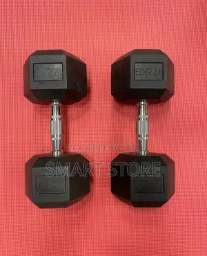 Photo - 17.5kg Hex Dumbbell