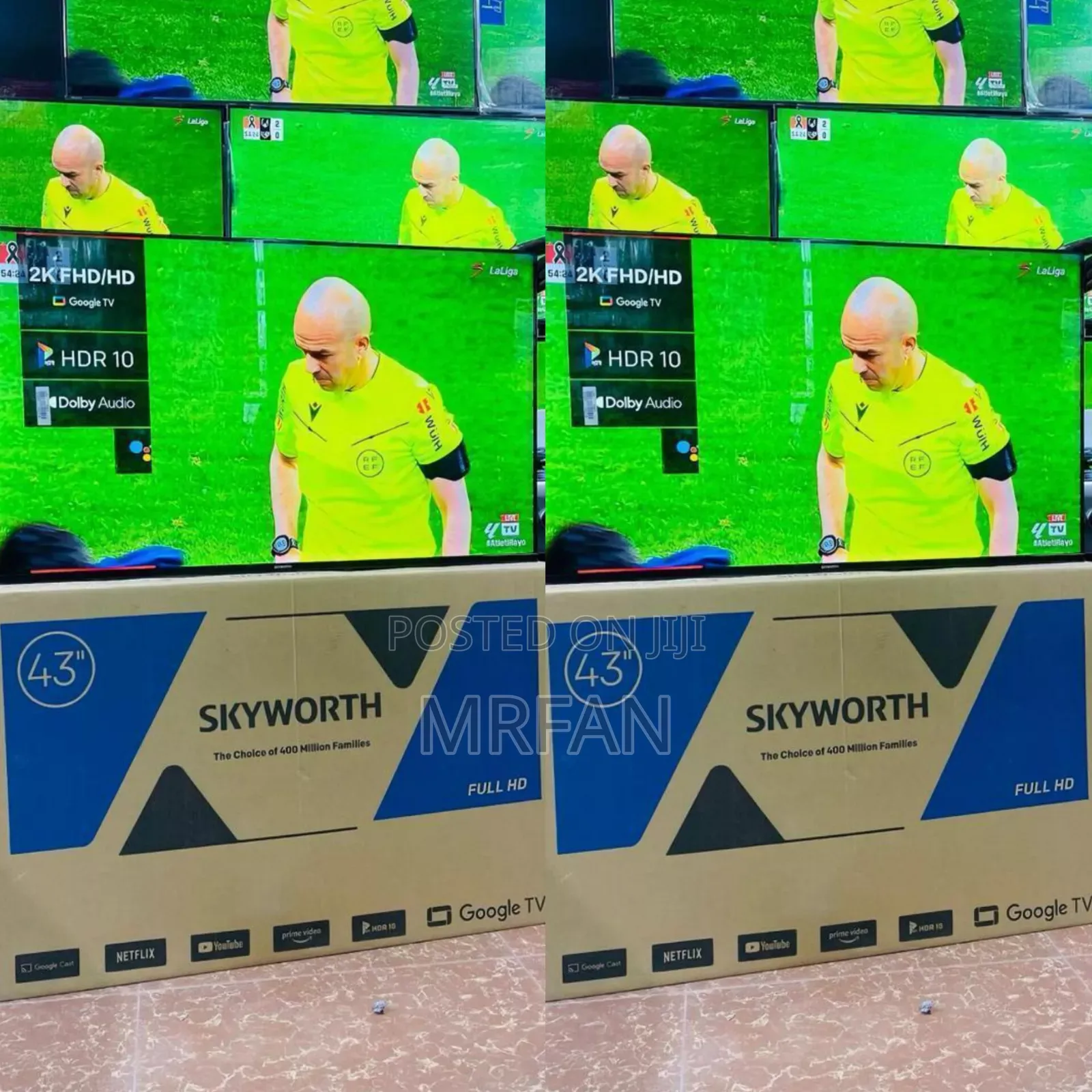 *Skyworth Inch 43 Smart Full Hd Google Tv