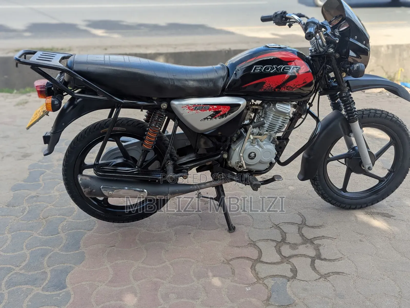 Bajaj Boxer X125 2025 Black