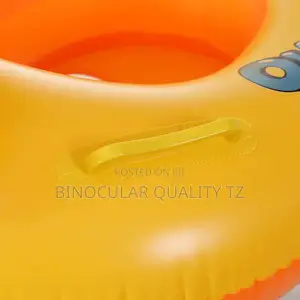 Yellow Duck Swimming