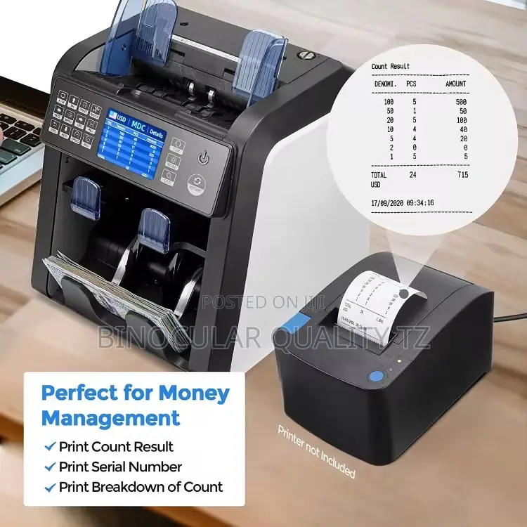 Money Value Counter Bill