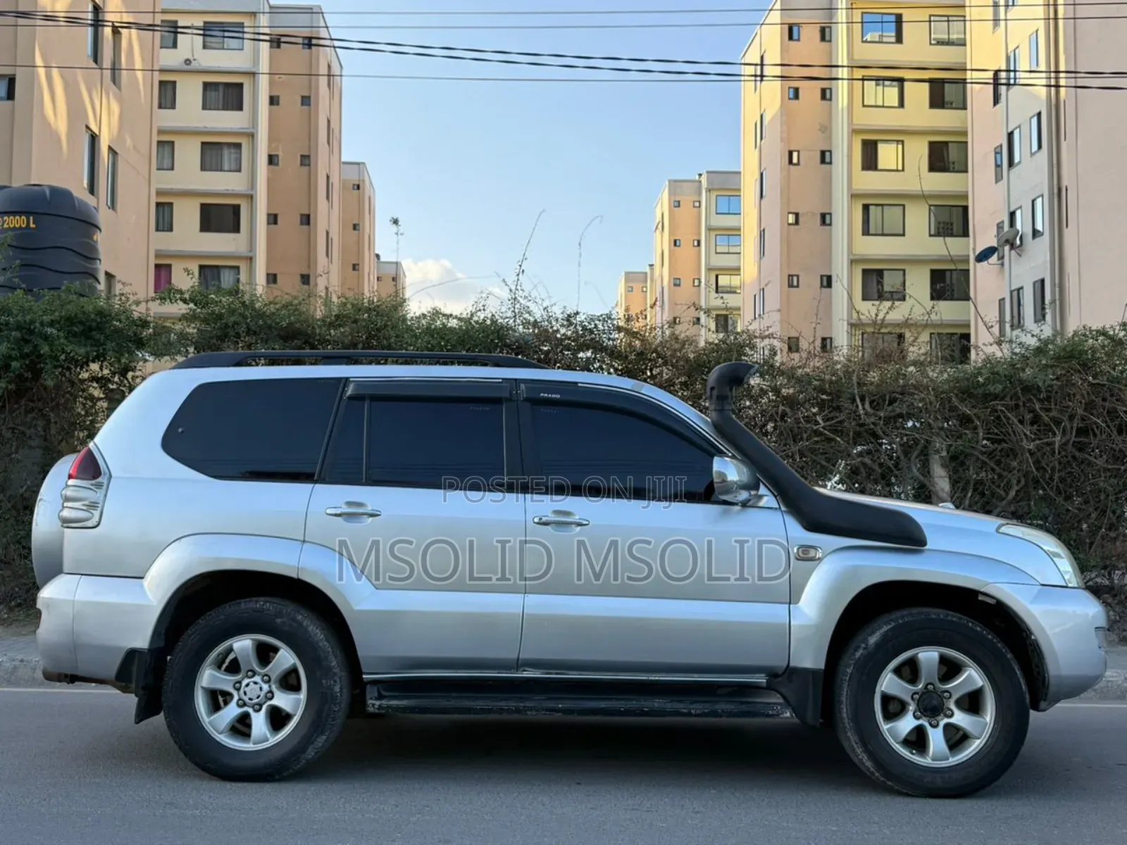 Toyota Land Cruiser Prado 2005 Silver
