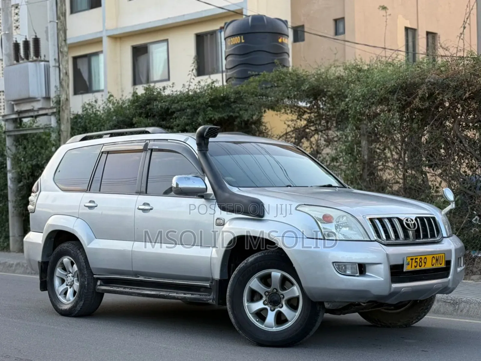 Toyota Land Cruiser Prado 2005 Silver