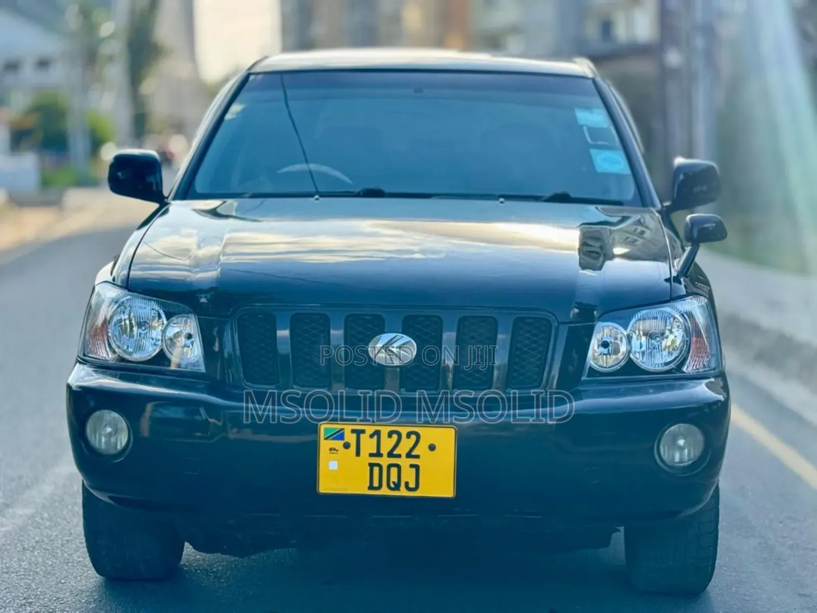 Toyota Kluger 2002 Black