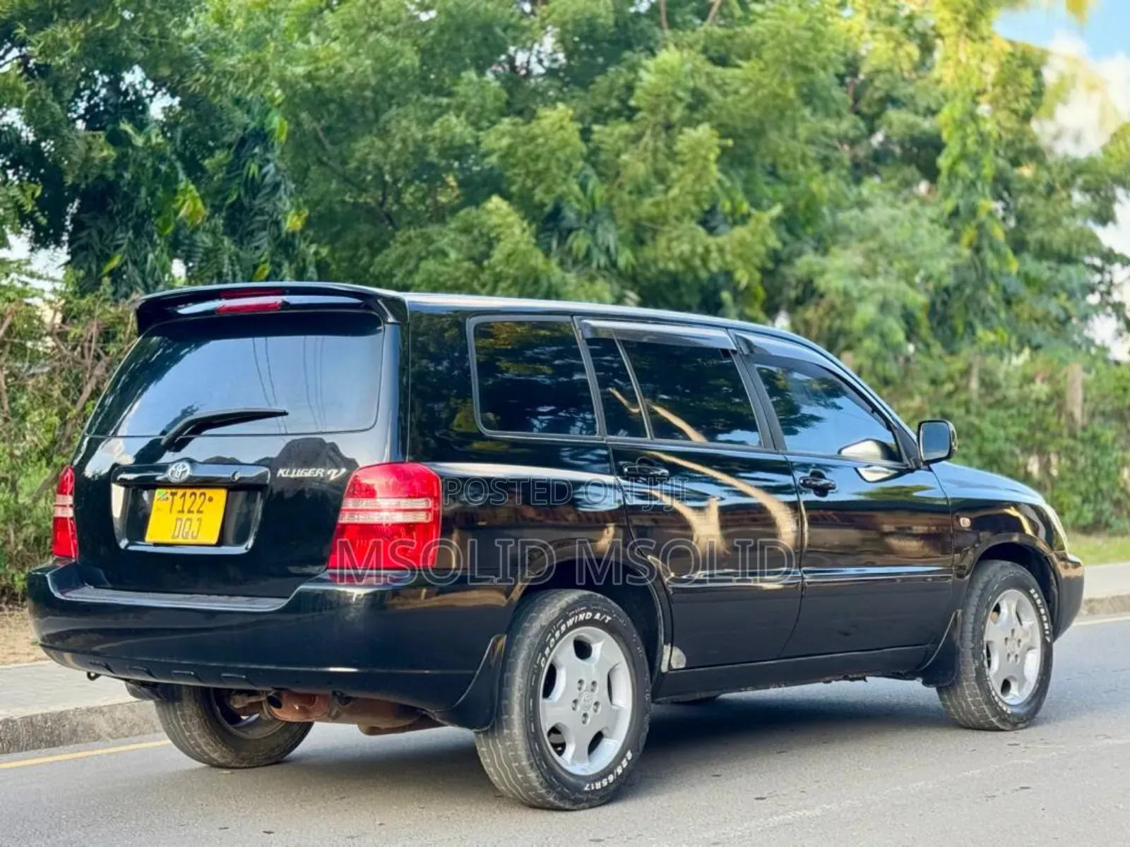 Toyota Kluger 2002 Black
