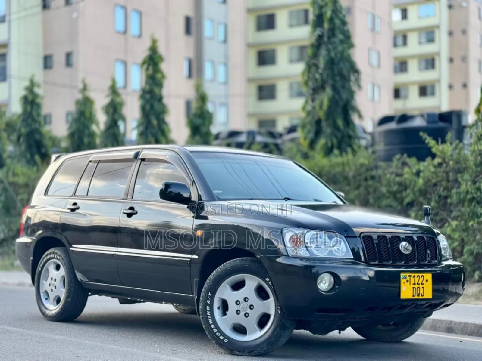 Toyota Kluger 2002 Black
