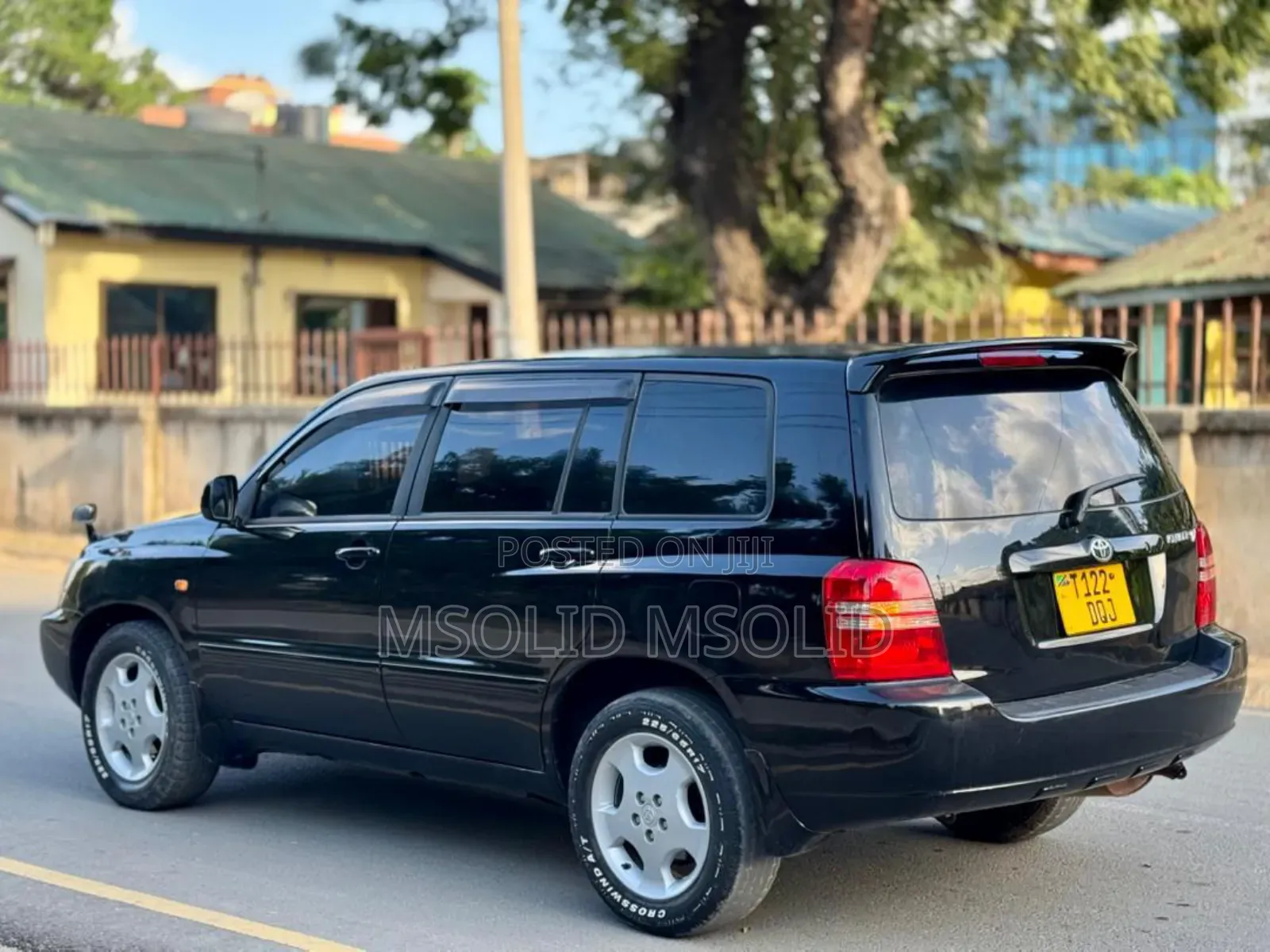 Toyota Kluger 2002 Black