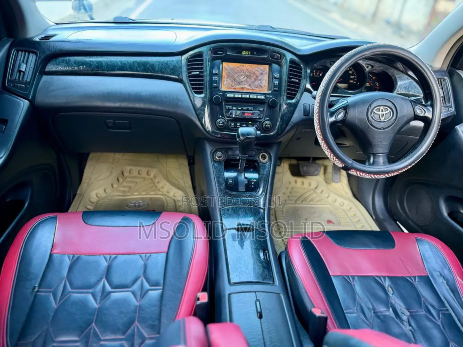 Toyota Kluger 2002 Black