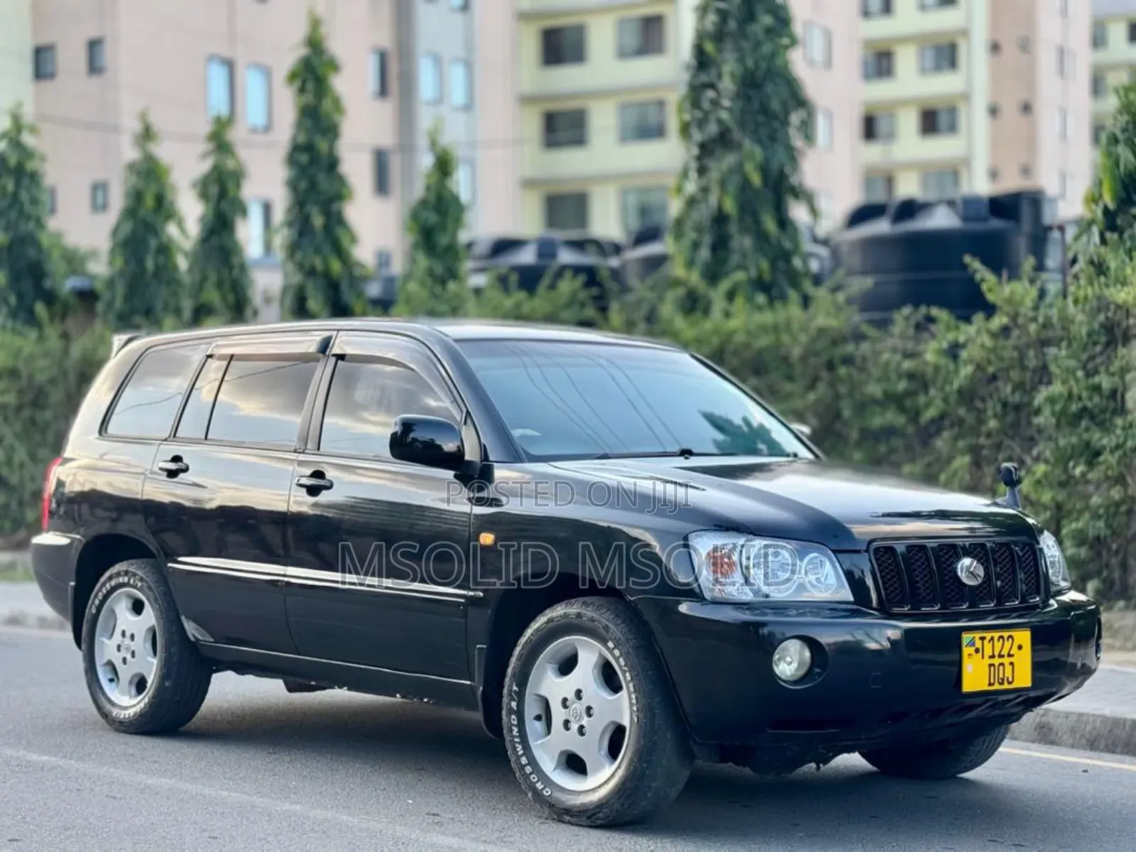 Toyota Kluger 2002 Black