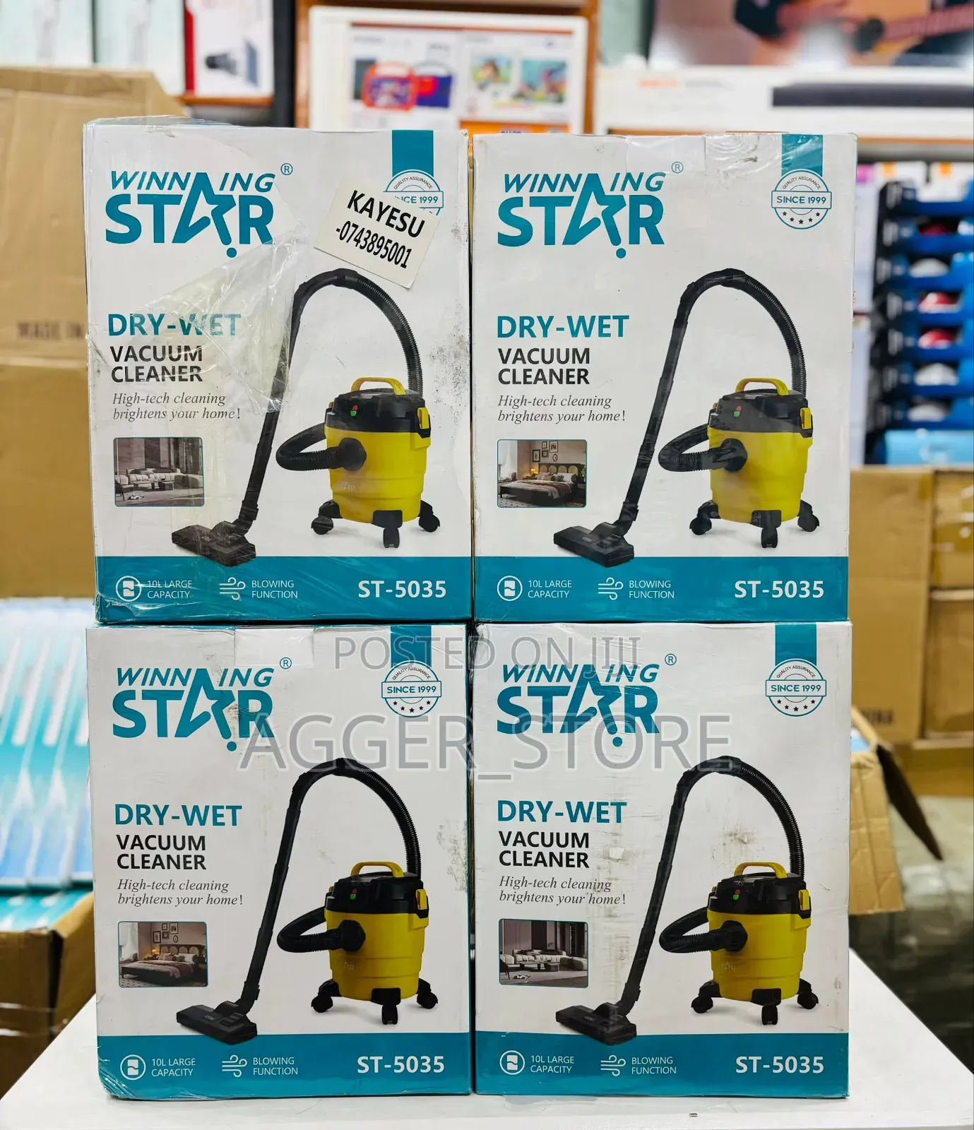 Winning Star Vacuum Cleaner 10l Original