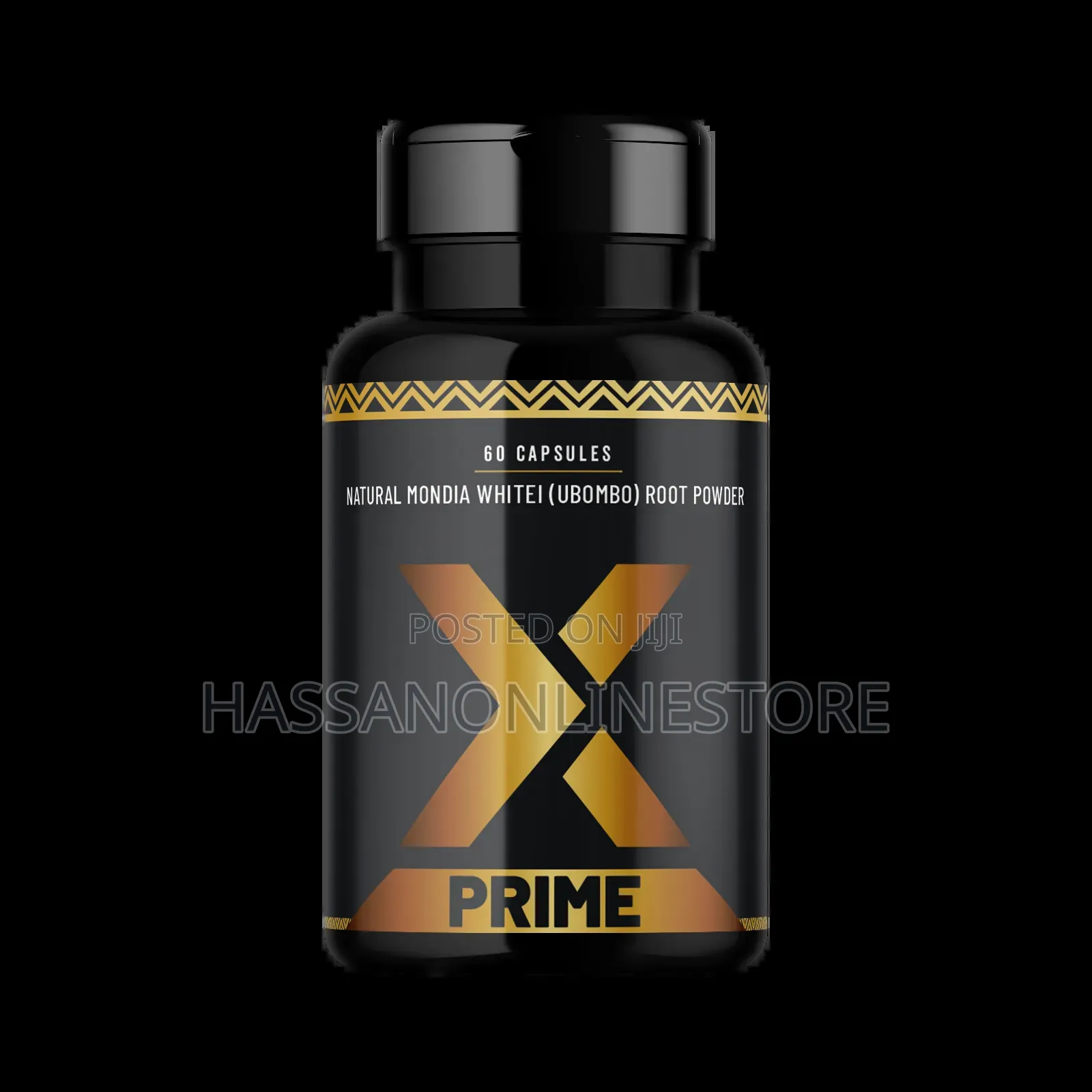 Prime X Natural Mondia Whitei Ubombo Root Powder 60 Capsule