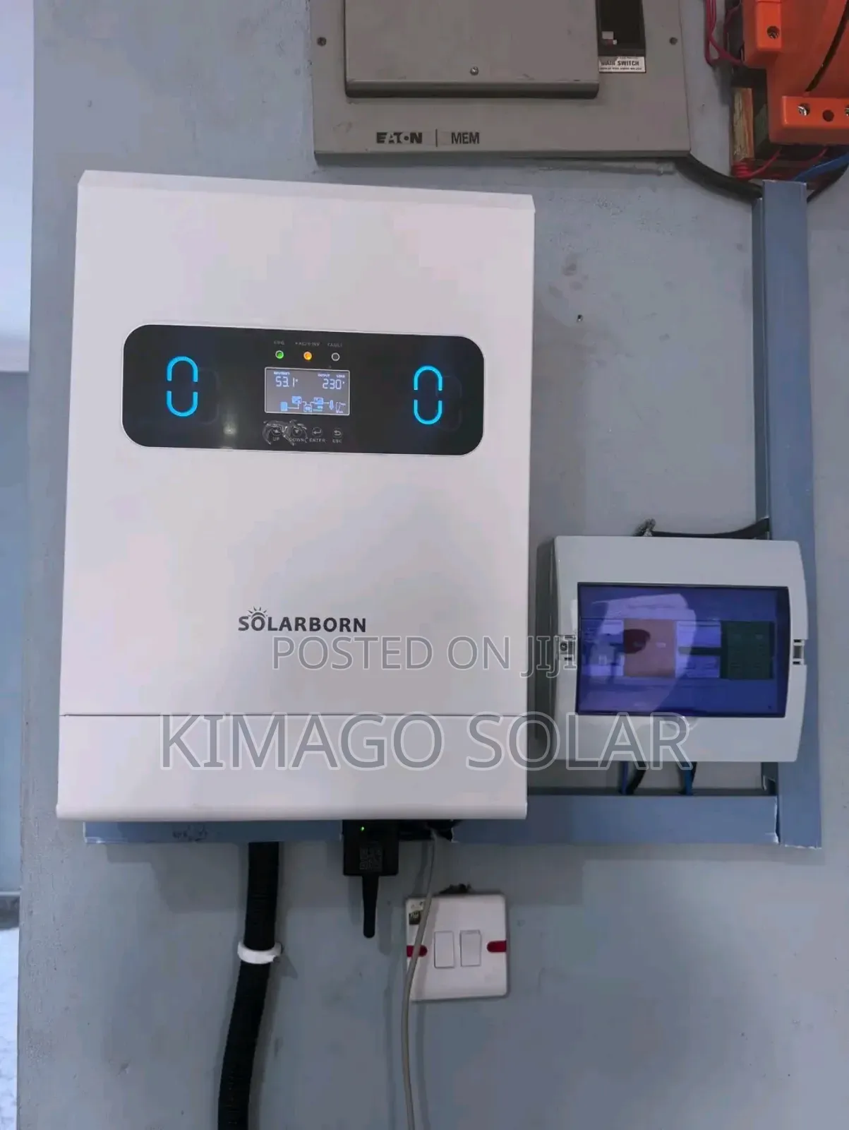 3.3kw Hybrid Inverter MPPT 100a Stock Mpya Kwa 859,999 Tu!